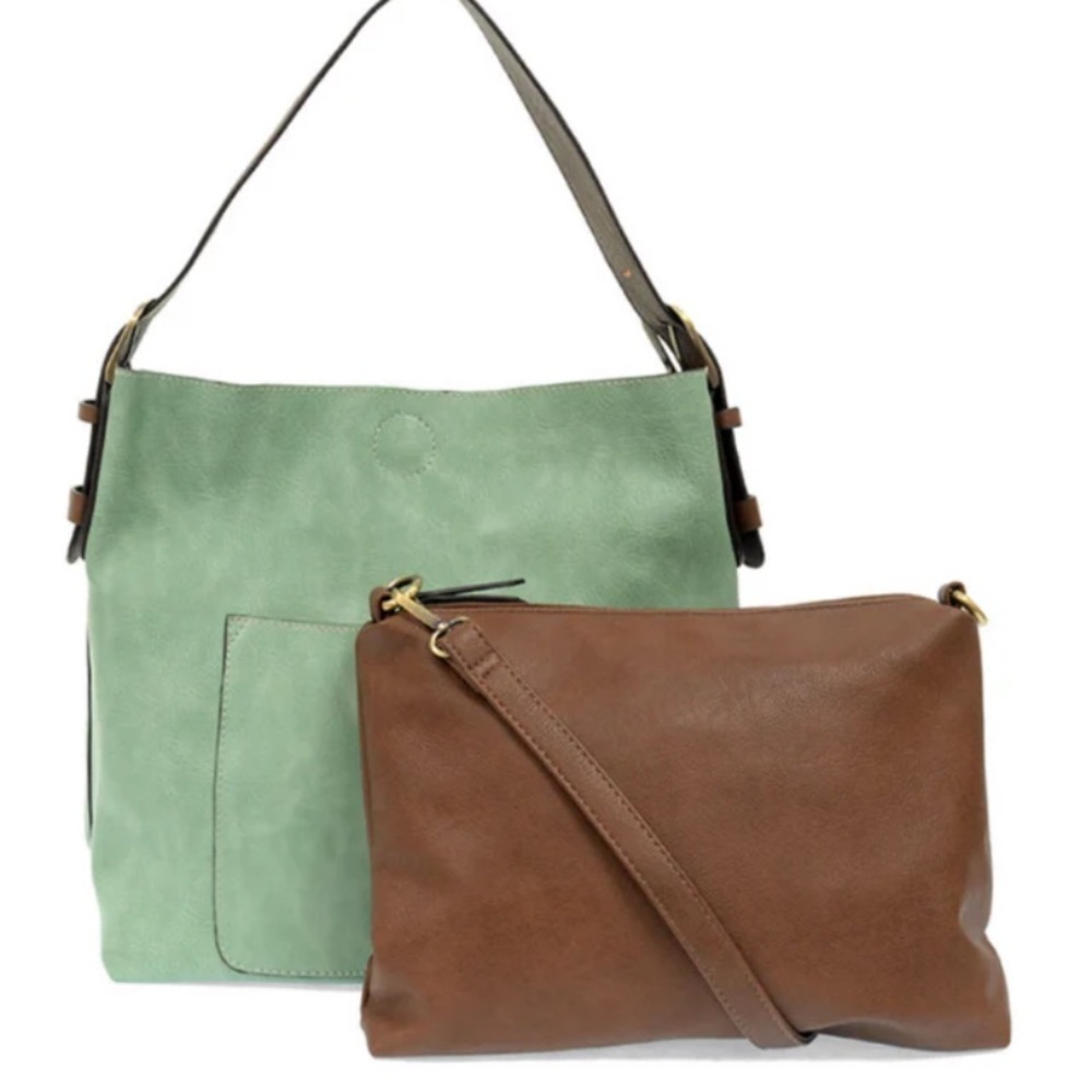 Joy Susan Classic Hobo Coffee Handle Handbag